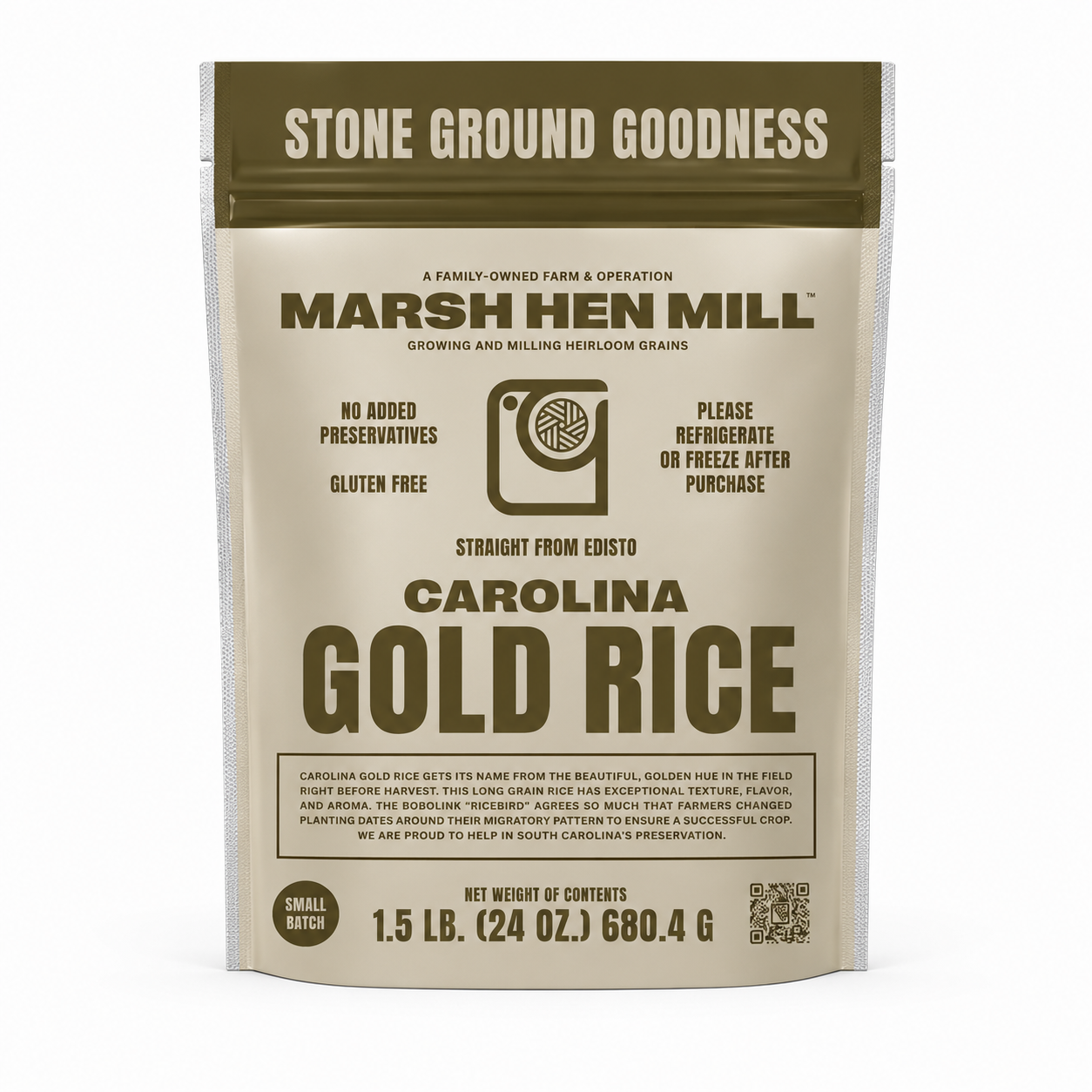 marsh hen mill / carolina gold rice 1.5 lb (sc)
