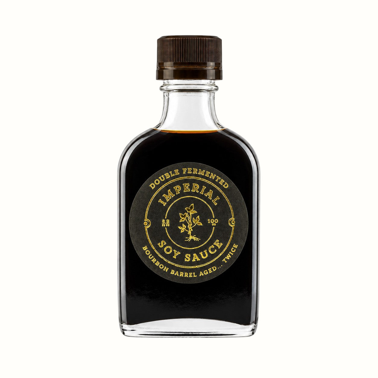 bourbon barrel foods / imperial double fermented soy sauce 3.8oz (ky)