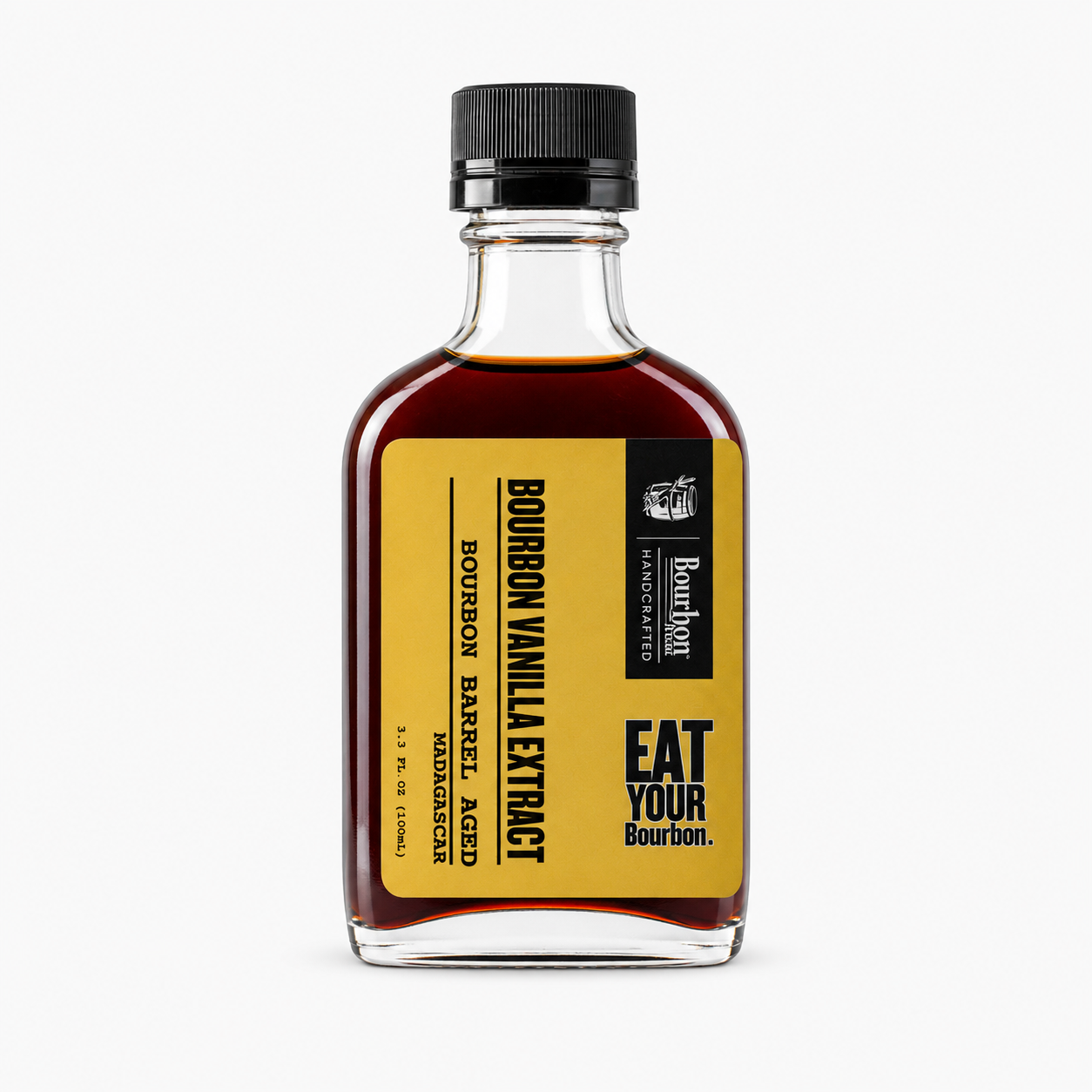 bourbon barrel foods / barrel aged madagascar vanilla extract 3.8oz (ky)