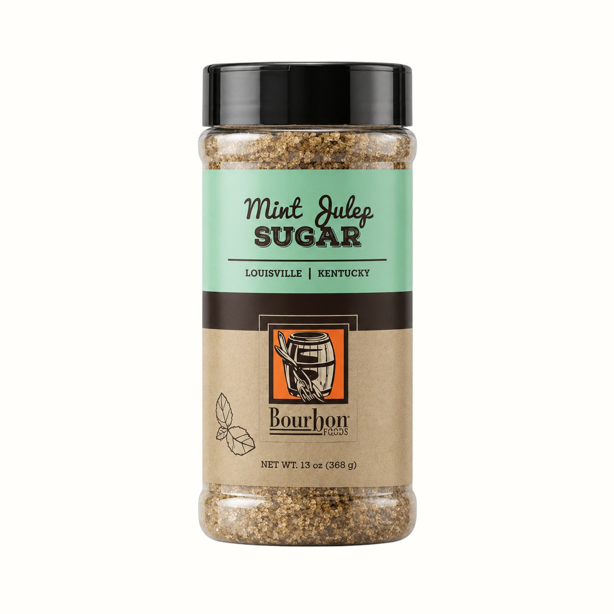 bourbon barrel foods / mint julep sugar 13oz (ky)
