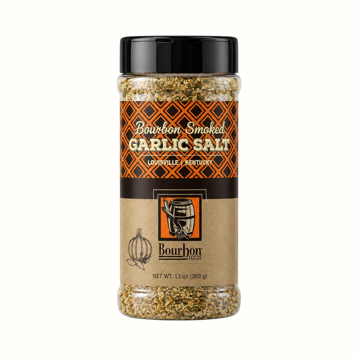 bourbon barrel foods / bourbon smoked garlic salt 13.5oz (ky)