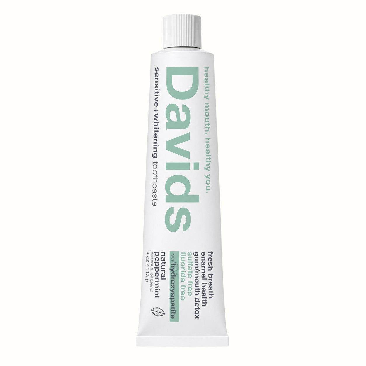 davids health sciences / sensitive + whitening toothpaste 5.25oz (ca)