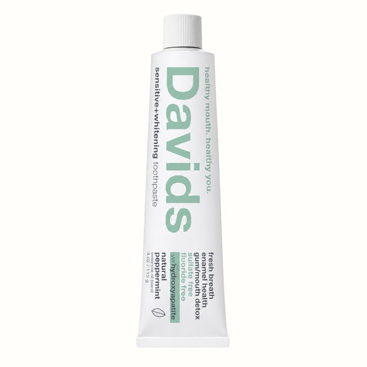 davids health sciences / sensitive + whitening toothpaste 5.25oz (ca)