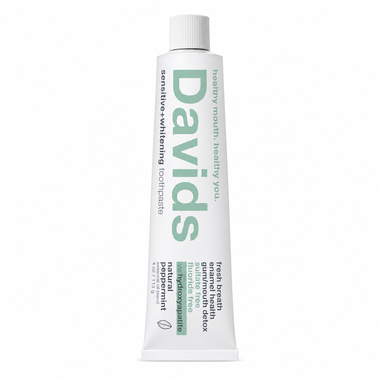 davids health sciences / sensitive + whitening toothpaste 5.25oz (ca)