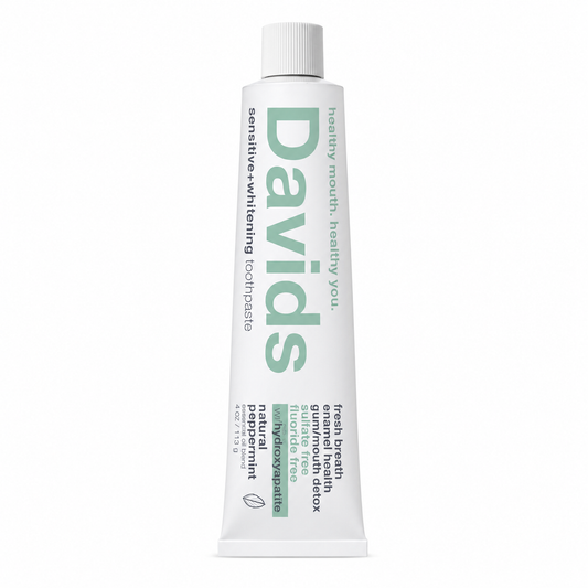 davids health sciences / sensitive + whitening toothpaste 5.25oz (ca)