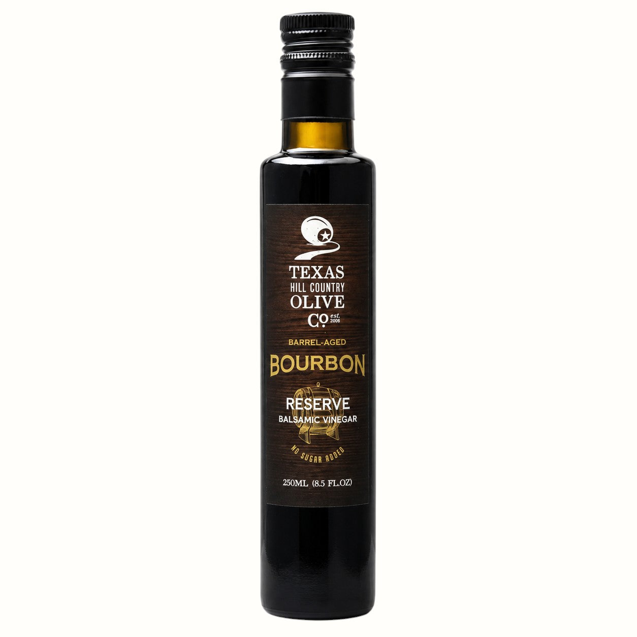 texas hill country / bourbon balsamic vinegar 250ml (tx)