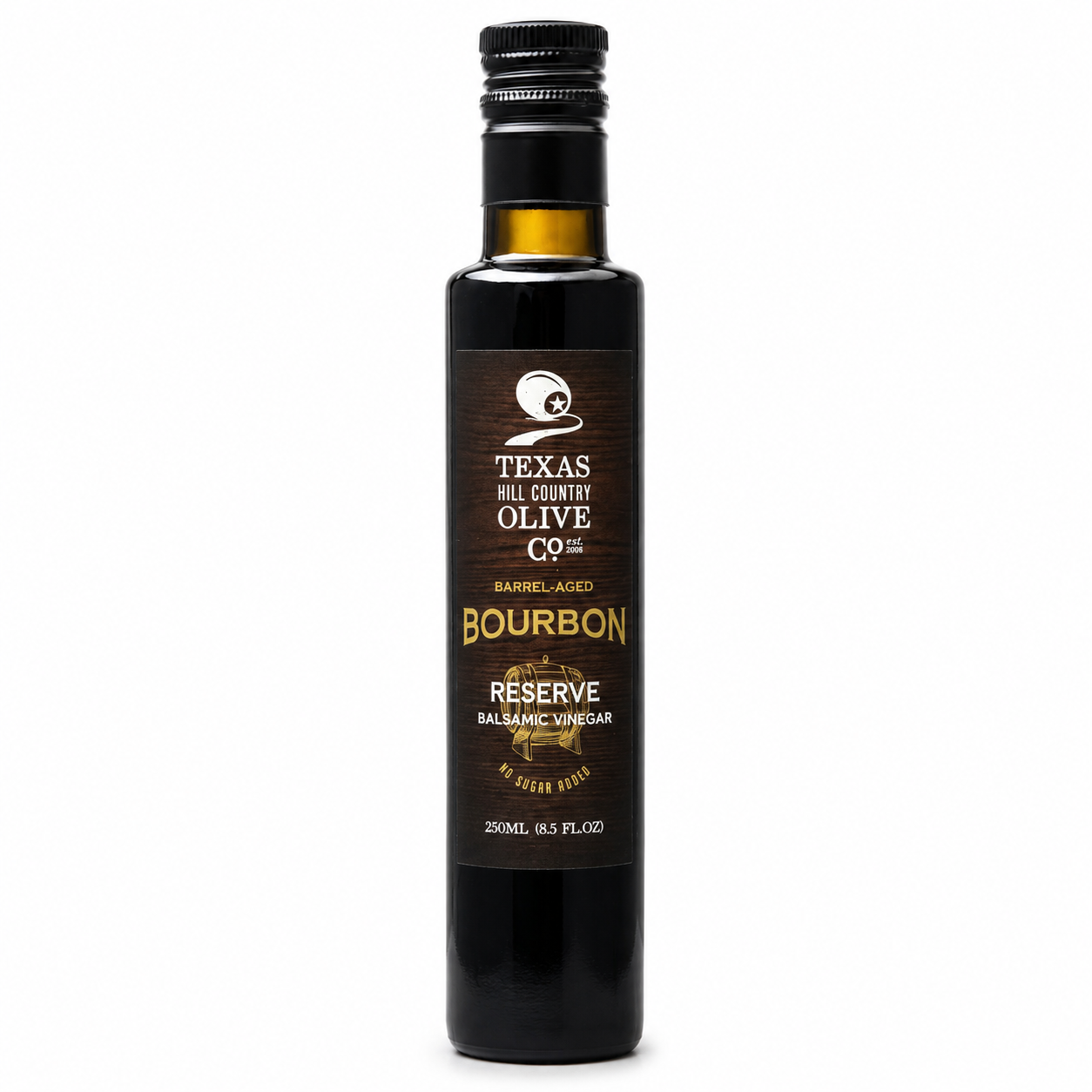 texas hill country / bourbon balsamic vinegar 250ml (tx)