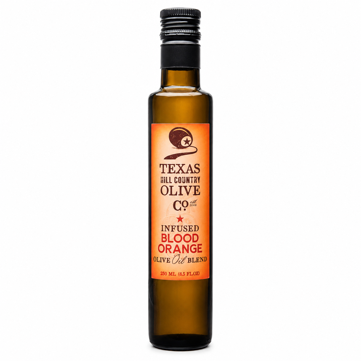 texas hill country / blood orange infused olive oil 250ml (tx)
