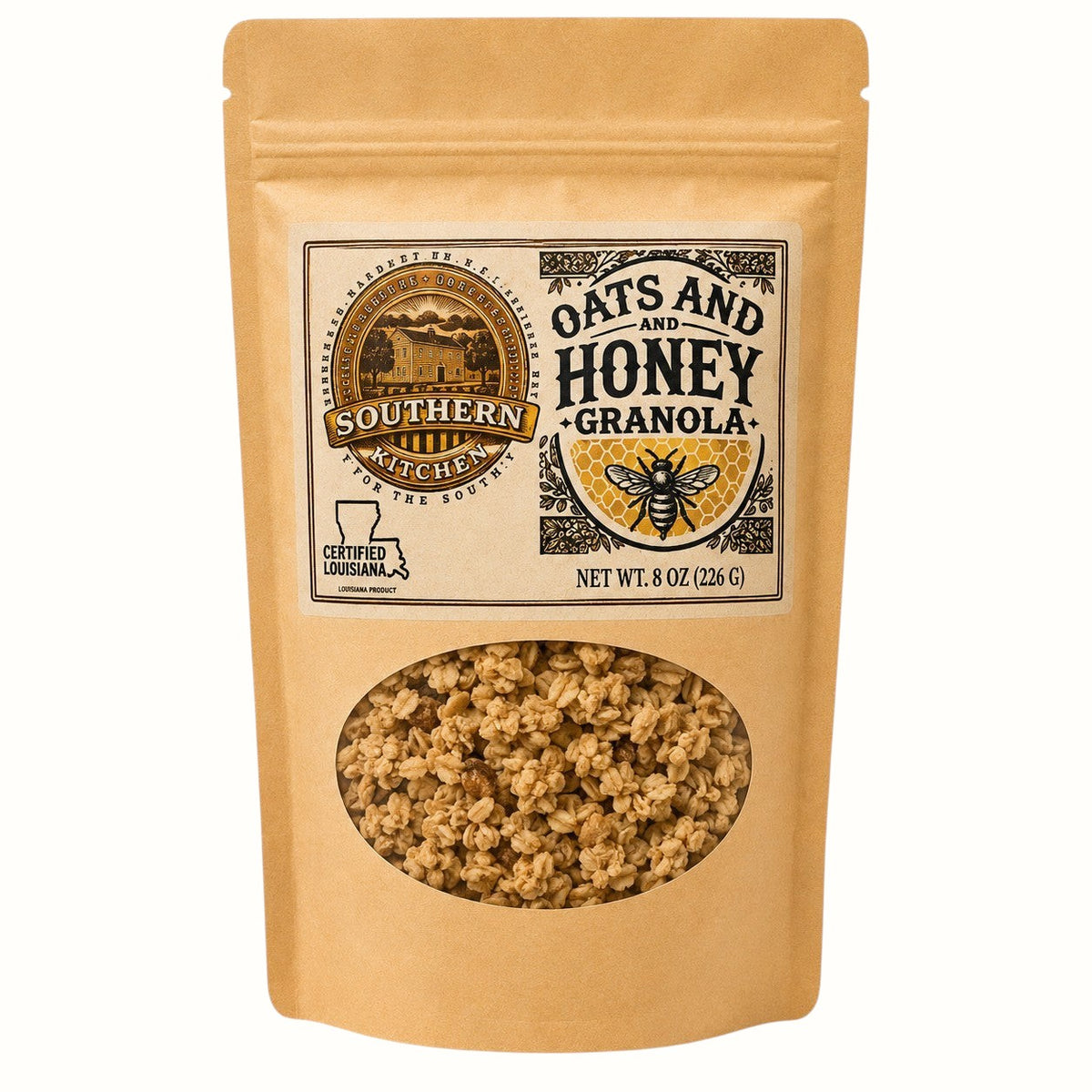 southern kitchen / oats and honey granola 8oz