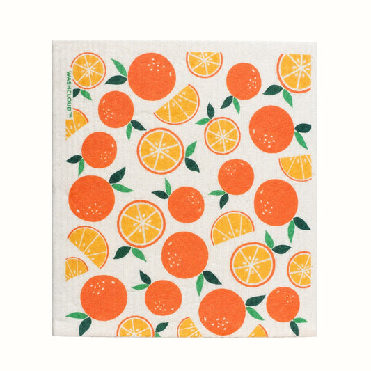 no tox life / citrus sunrise swedish dish cloth (tx)
