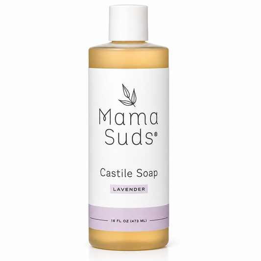 mama suds / castile lavender soap 16oz (mi)