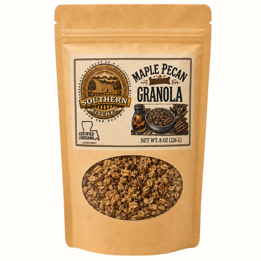 southern kitchen / maple pecan granola 8oz