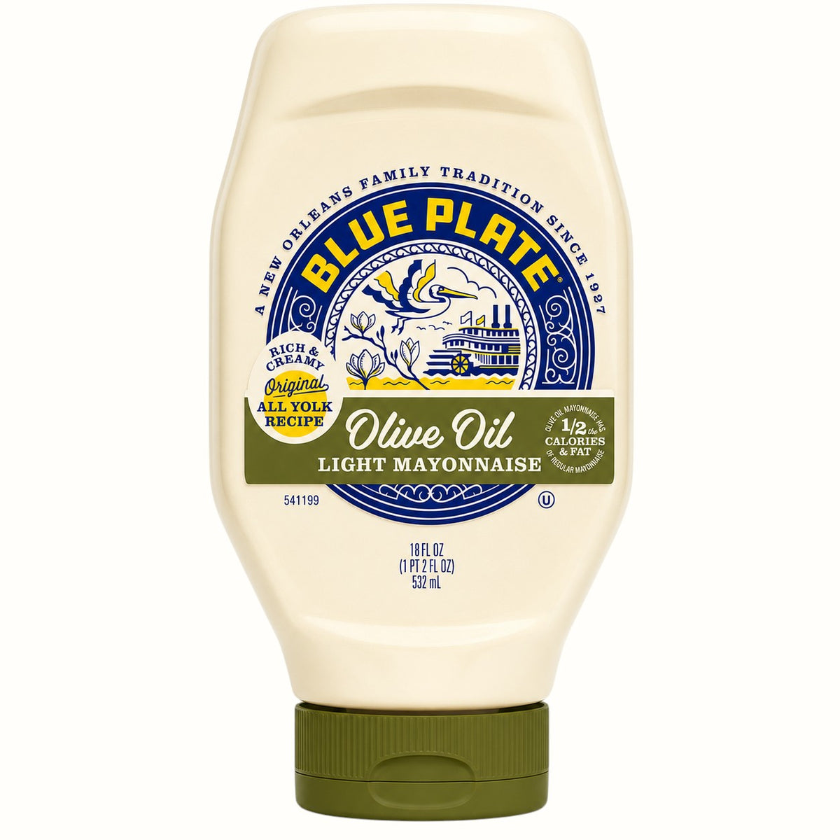 blue plate / olive oil light mayonnaise 18oz