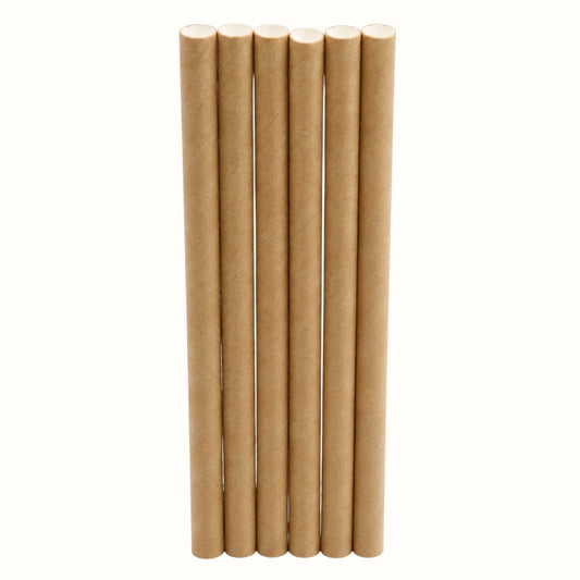 world centric / 8in compostable straws 50ct (ca)