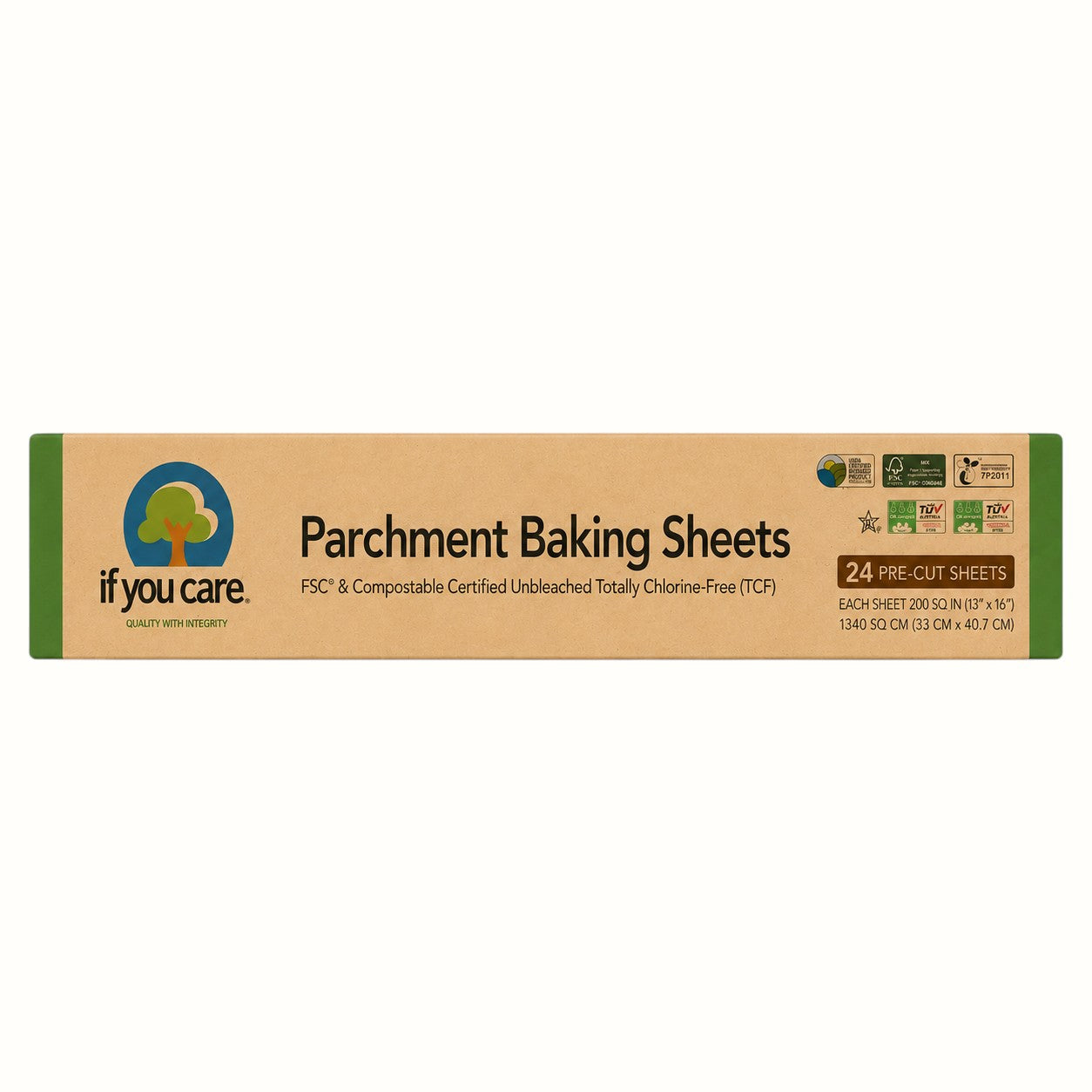 if you care / parchment baking sheets 24ct (nj)