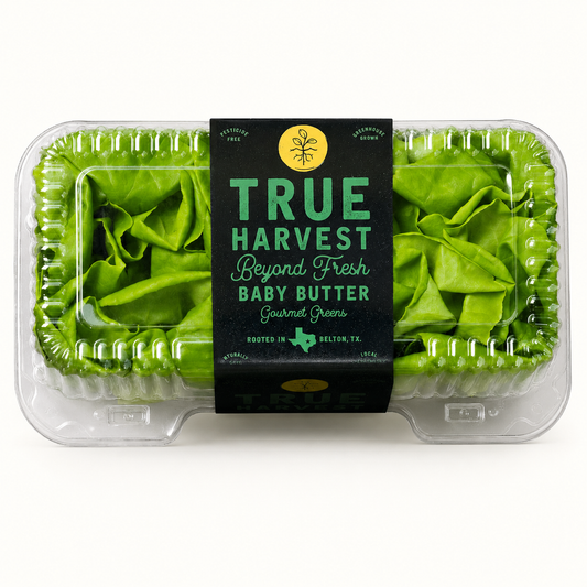 trueharvest / hydroponic baby butter lettuce 4.5oz (tx)