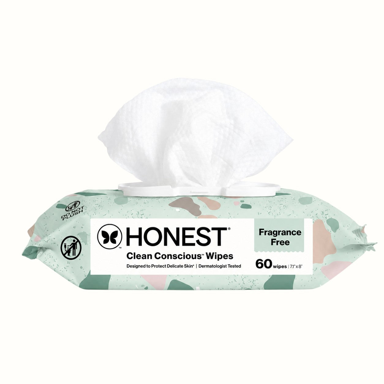 the honest company / clean conscious wipes fragrance free (ca)