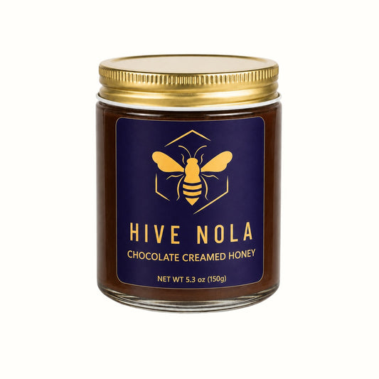 hive nola / chocolate creamed honey 5.3oz