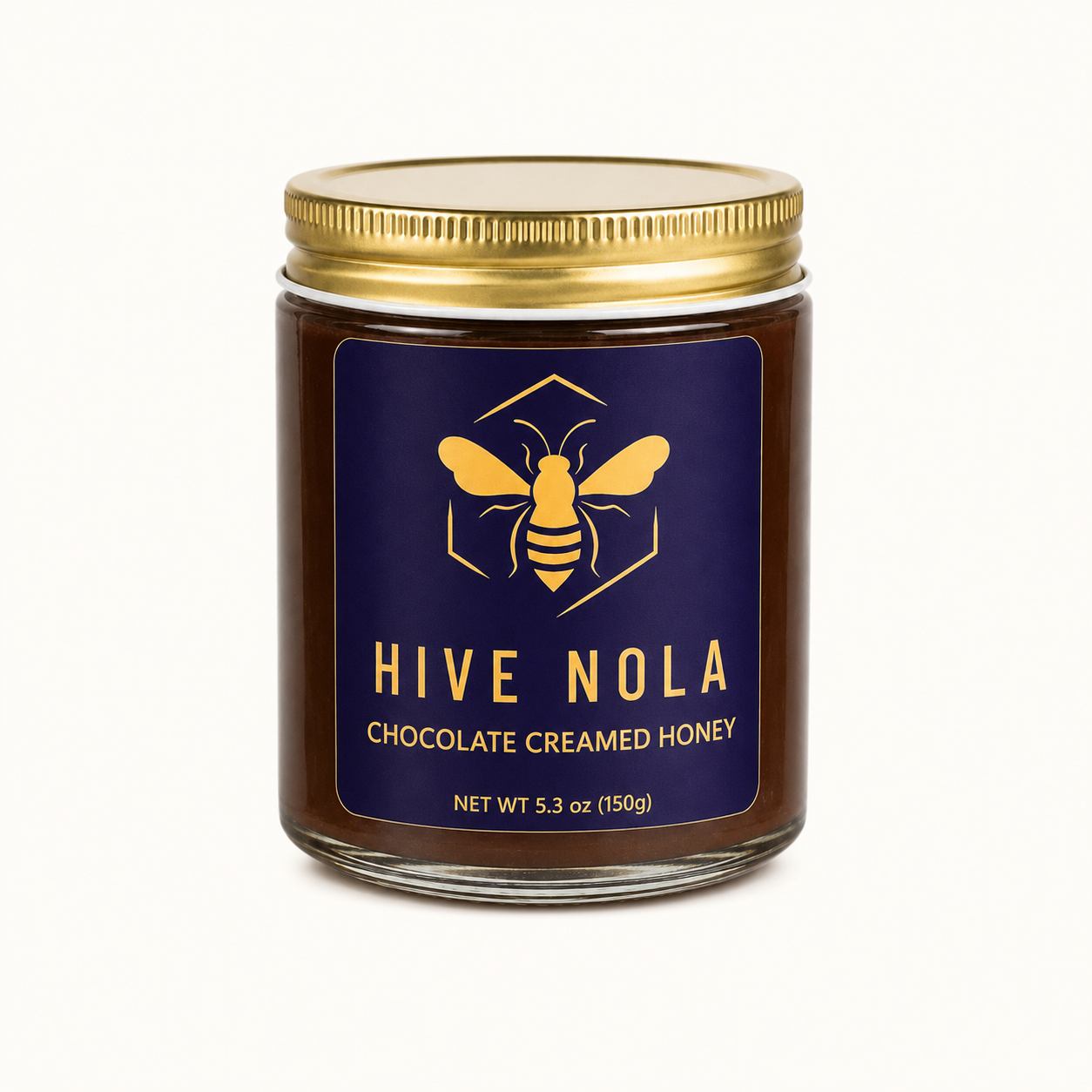 hive nola / chocolate creamed honey 5.3oz