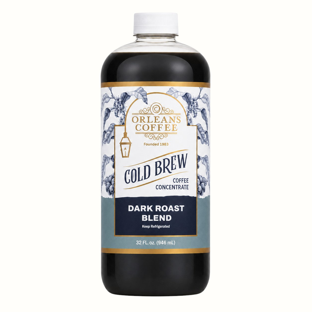 orleans coffee / dark roast cold brew concentrate 32oz