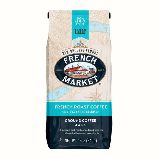 french market coffee / french roast ground coffee 12oz