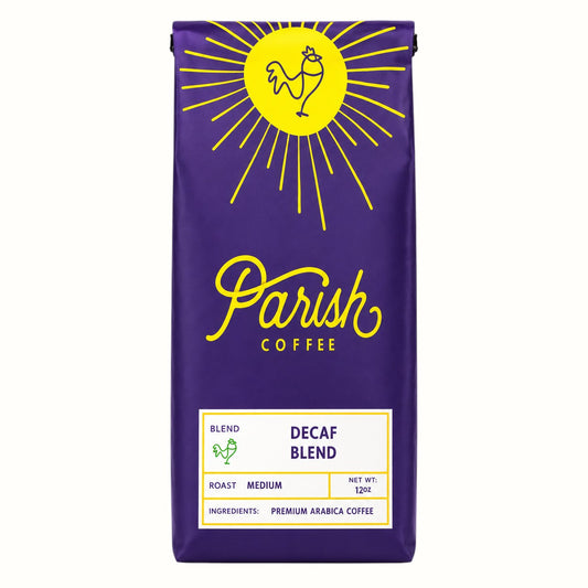 parish coffee / decaf blend drip coffee 12oz