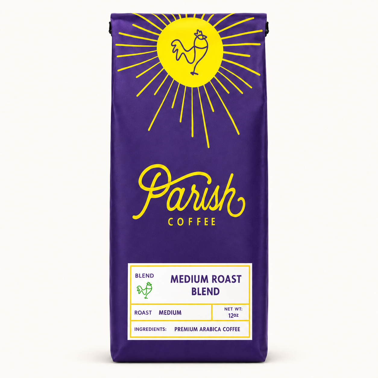 parish coffee / medium roast blend drip coffee 12oz