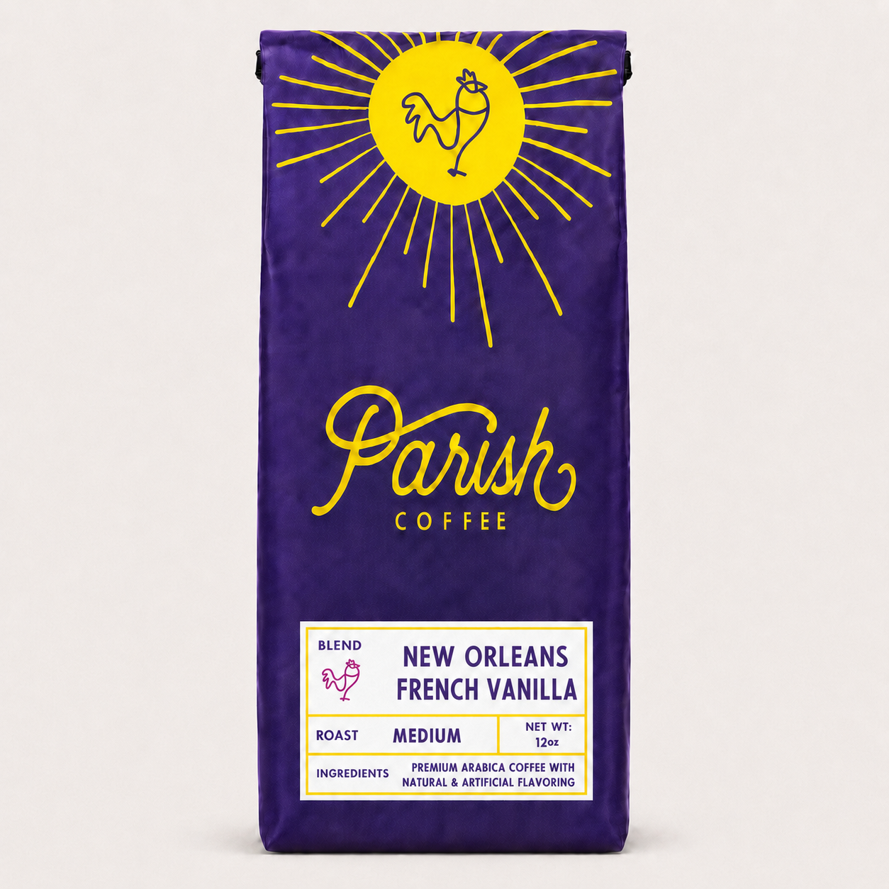 parish coffee / new orleans french vanilla drip coffee 12oz
