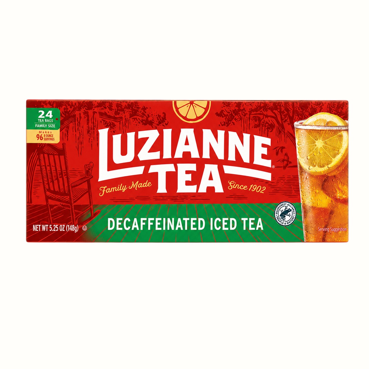luzianne tea / decaf iced tea 24ct