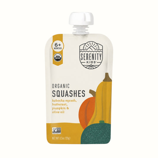 serenity kids / organic squashes pouch 3.5oz