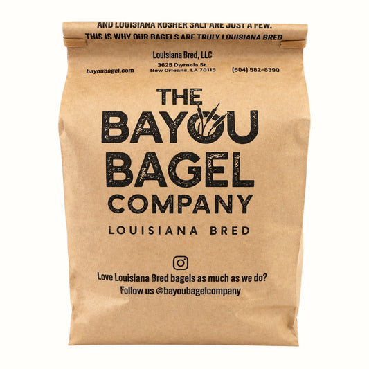the bayou bagel company / rosemary garlic bagels