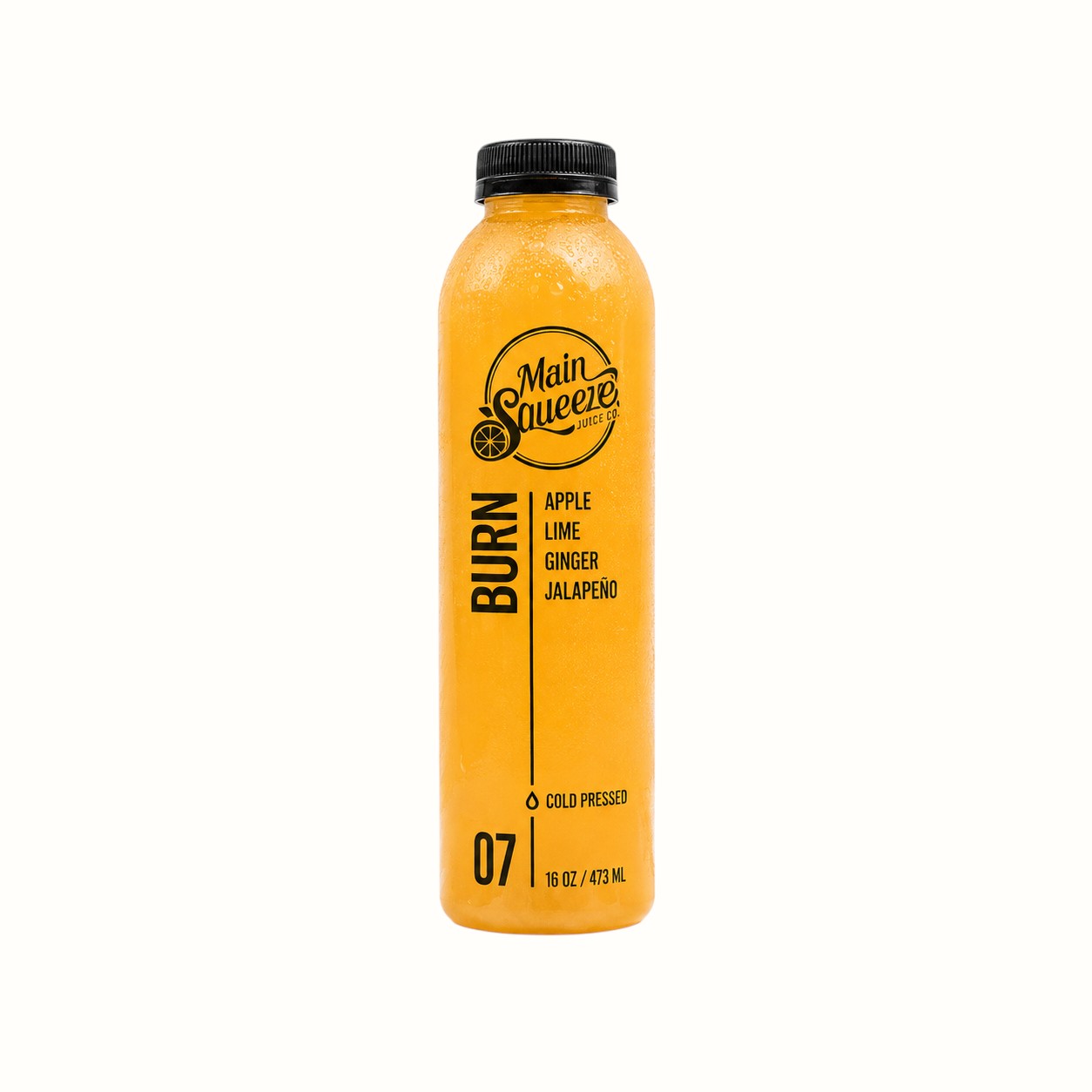 main squeeze / burn 16oz fresh juice