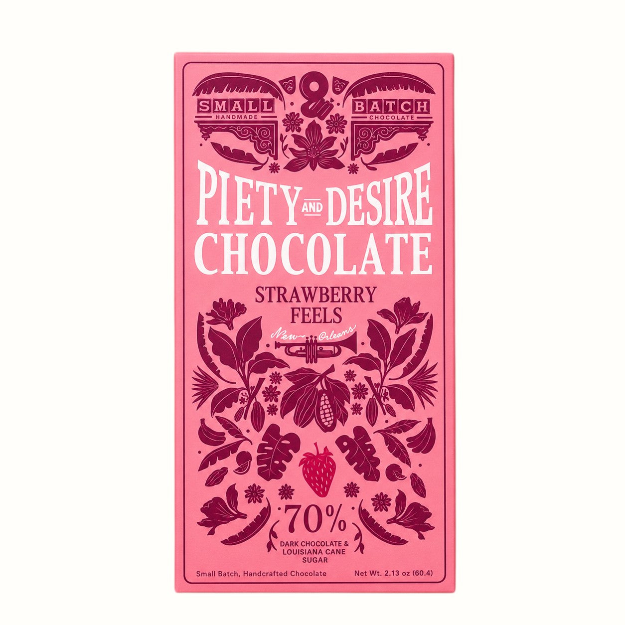 piety and desire / strawberry feels chocolate bar