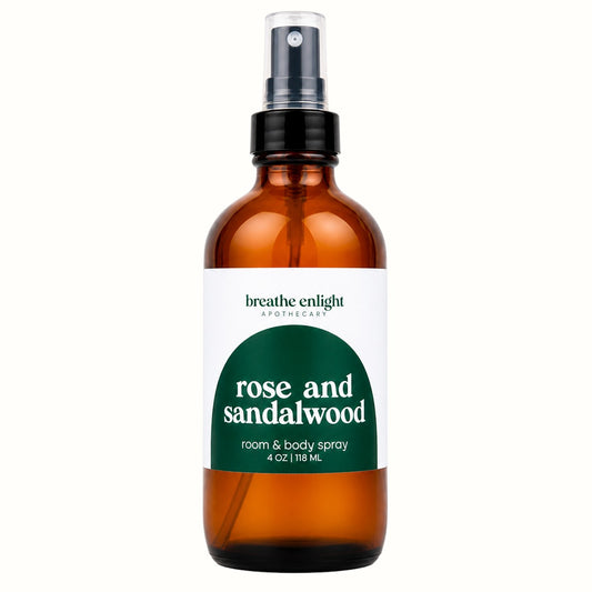 Breathe Enlight / Rose & Sandalwood Room & Body Spray