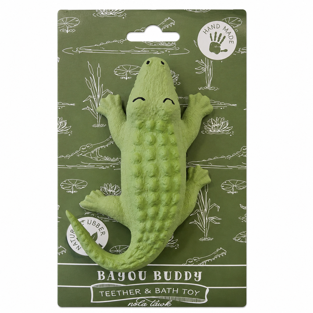 Nola Tawk / Gator Teether & Bath Toy