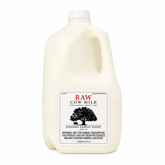 Sinagra Family Dairy / Raw Milk Gallon
