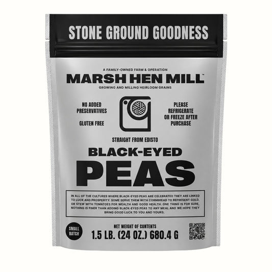 marsh hen mill / black eyed peas 1.5lb (sc)