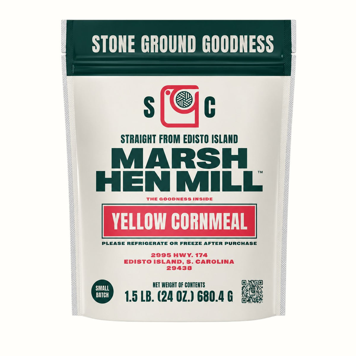 marsh hen mill / yellow corn meal 1.5lb (sc)