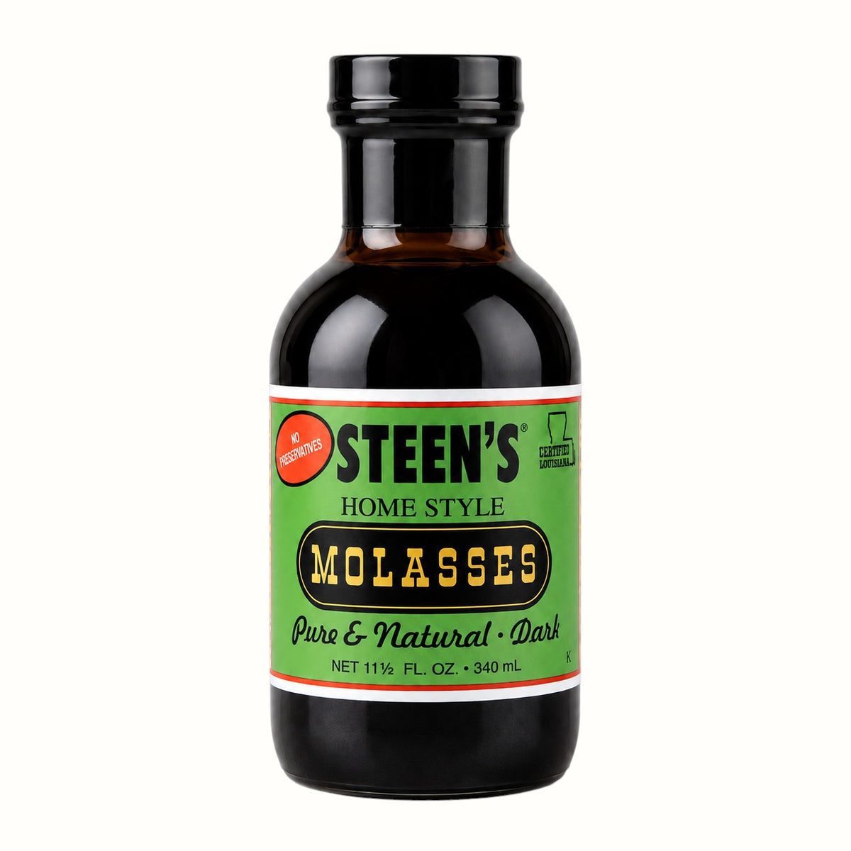 steen's syrup / home style molasses bottle 11.5 oz