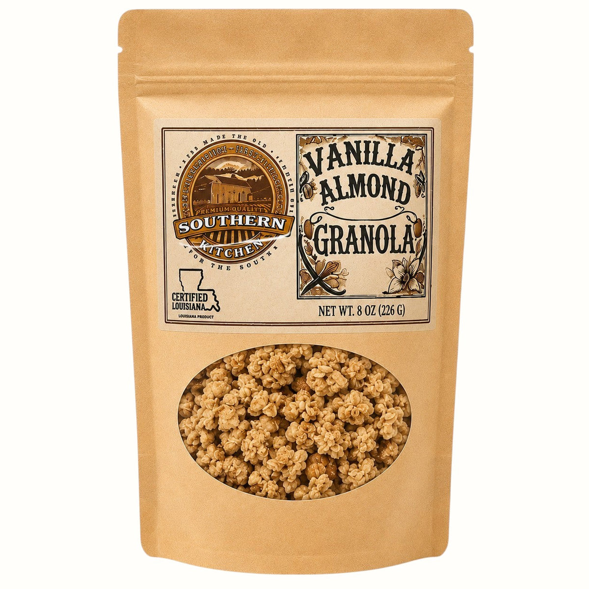 southern kitchen / vanilla almond granola 8oz