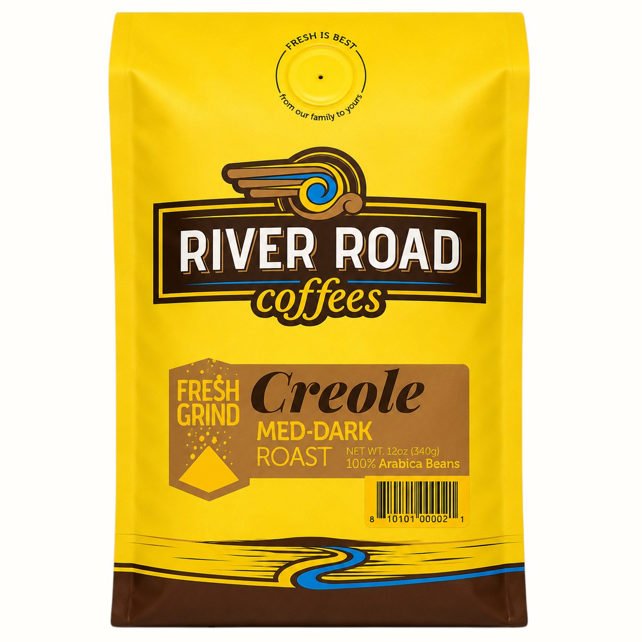 river road coffees / creole med-dark roast coffee