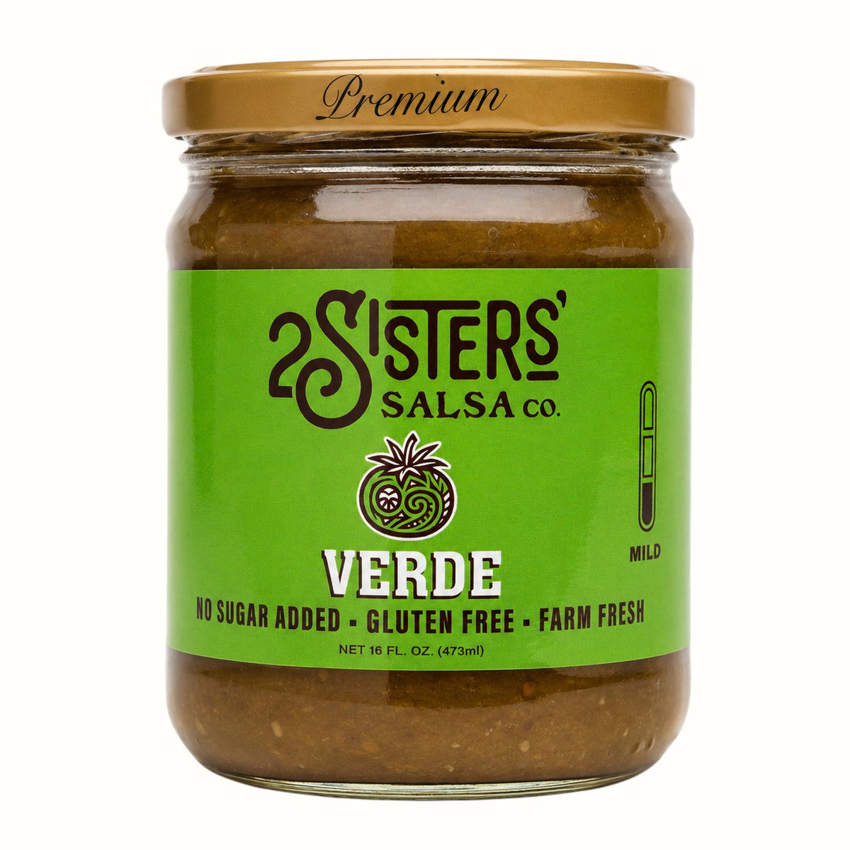 two sisters salsa co / original, verde, jalapeño, fiesta, or honey salsa