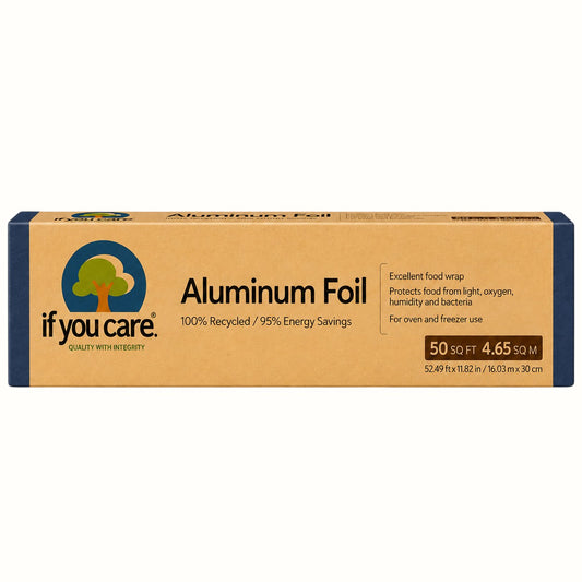 if you care / aluminum foil 50sqft (nj)