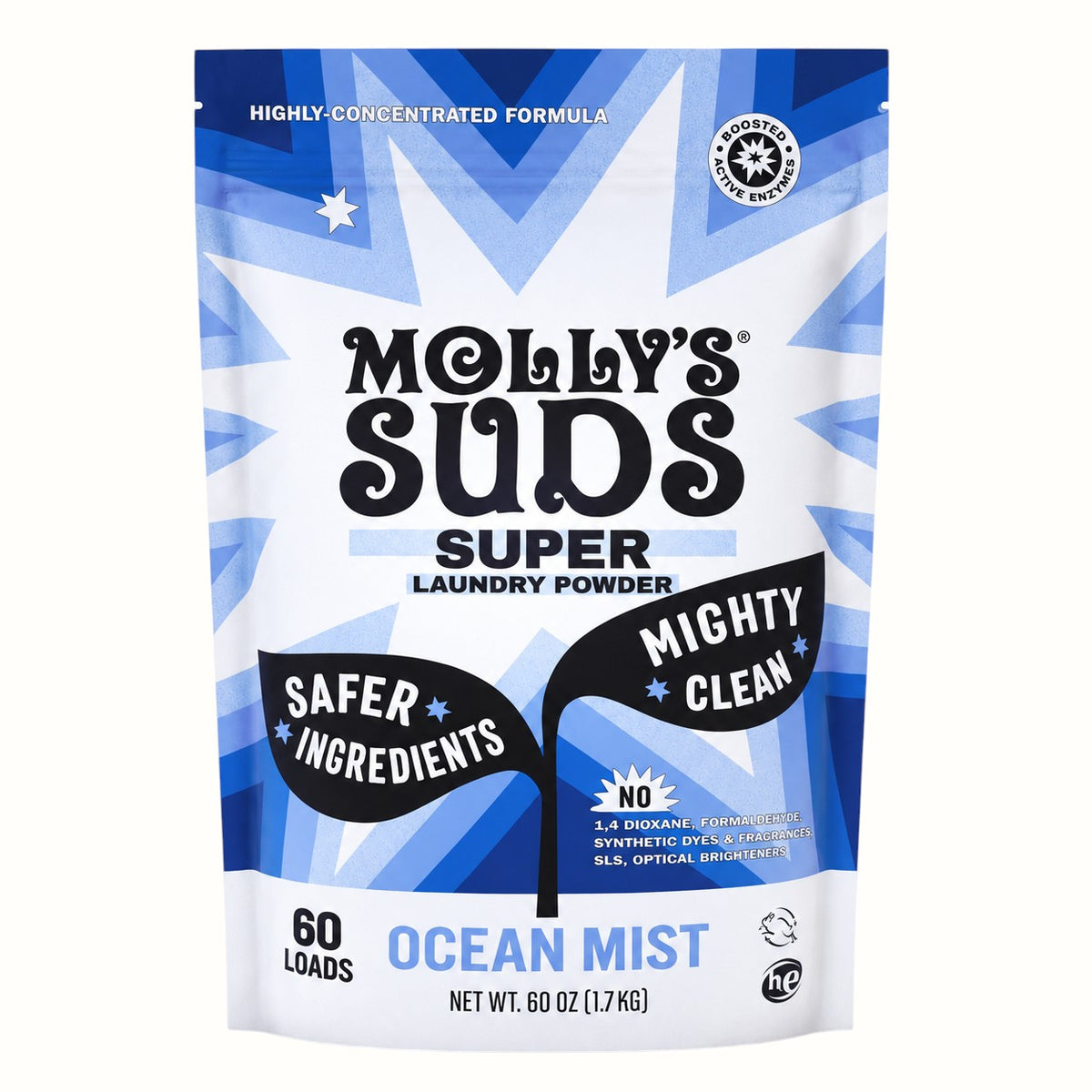 molly's suds / laundry powders 47oz