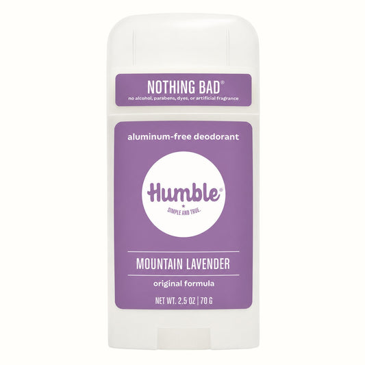 humble / aluminum free deodorant 2.5oz select your scent (nm)