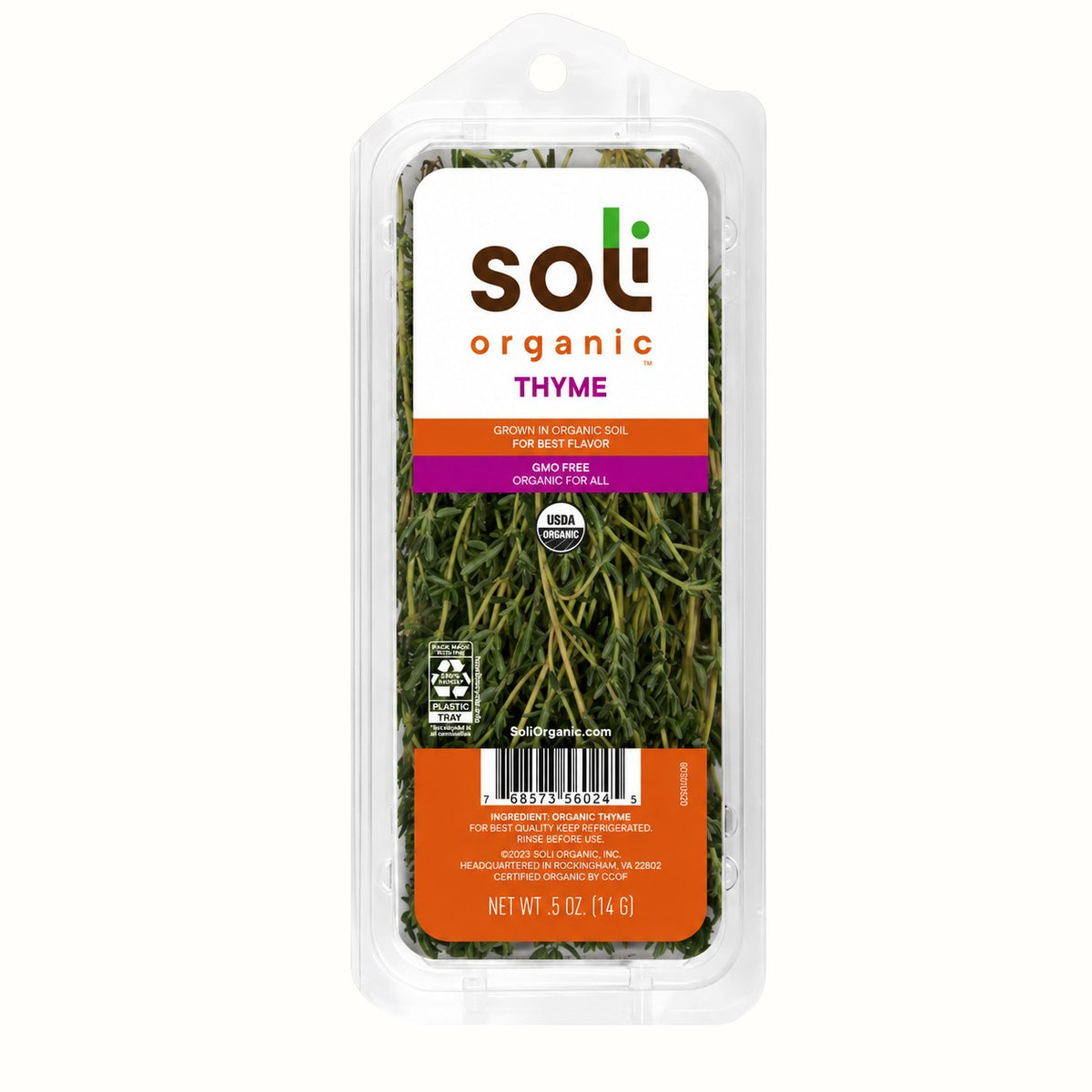 soli organic / select your herb .5oz (va)