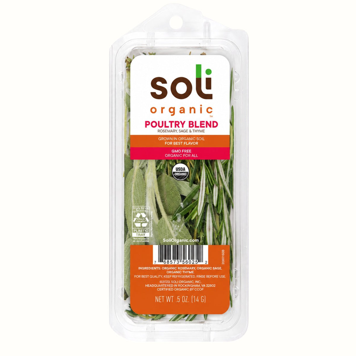 soli organic / select your herb .5oz (va)