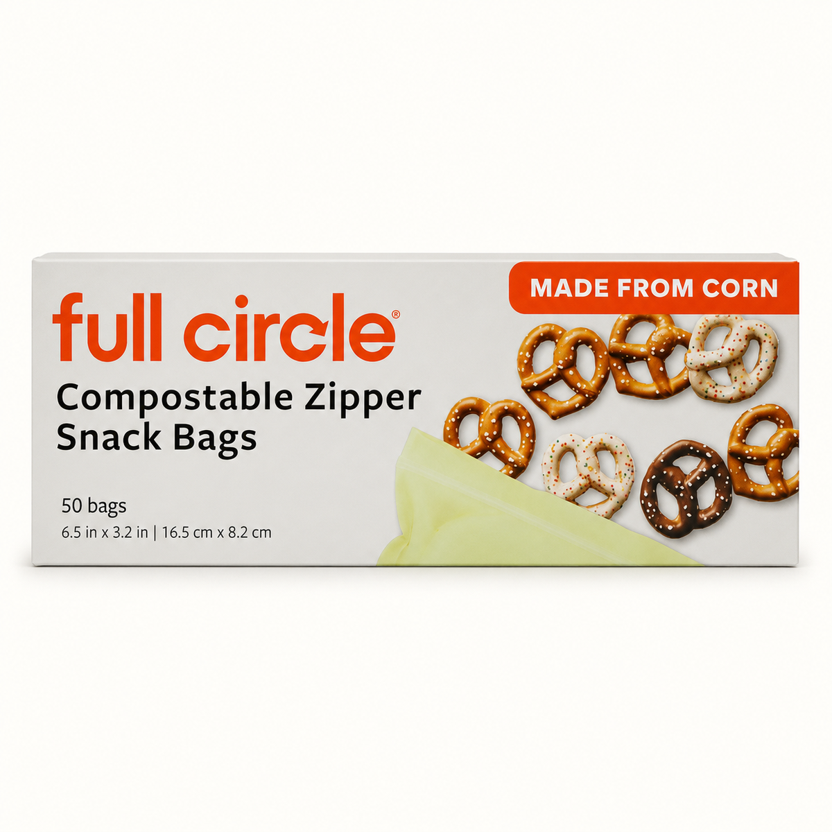full circle / compostable zipper food bags (ny)