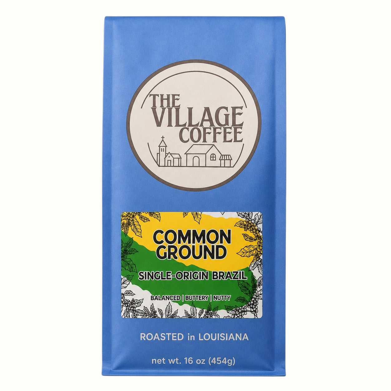 the village coffee / common ground single origin brazil 16oz