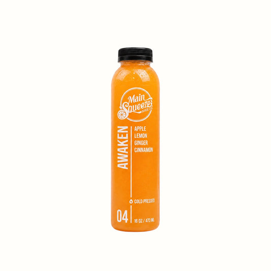 main squeeze / awaken 16oz fresh juice